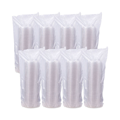 PresentaBowls Clear Bowls, 8 oz, 5.3" Diameter x 1.4" h, Clear, Plastic, 504/Carton