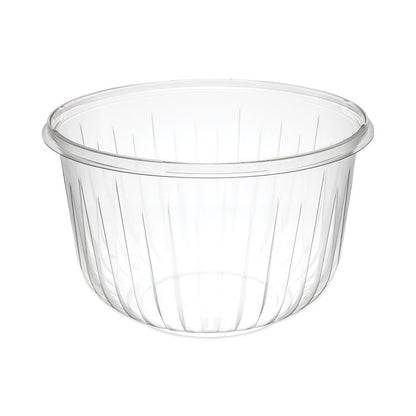 PresentaBowls Clear Bowls, 64 oz, Plastic, 63/Bag, 252/Carton