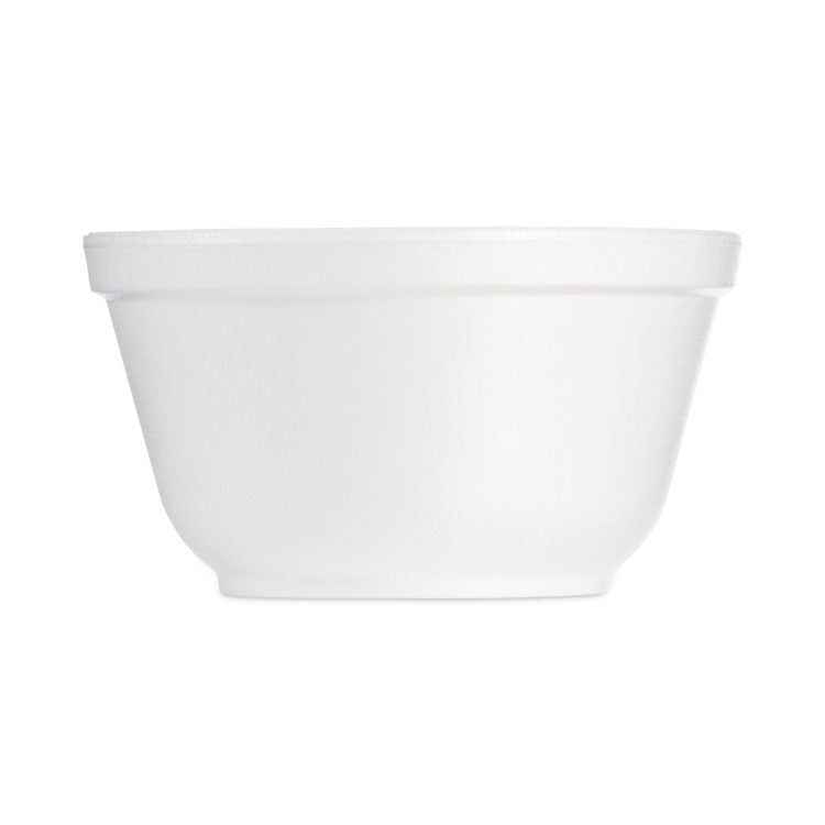 Insulated Foam Bowls, 10 oz, White, 50/Pack, 20 Packs/Carton