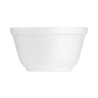 Insulated Foam Bowls, 10 oz, White, 50/Pack, 20 Packs/Carton