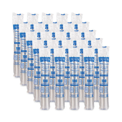 Ultra Clear Cups, 5 oz, Plastic, 100/Bag, 25 Bags/Carton