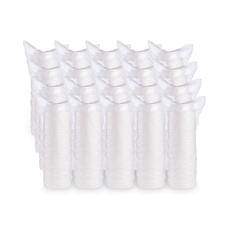 Foam Container, Squat, 8 oz, 4.63" Diameter x 1.13" h, White, 500/Carton
