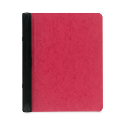Expandable Hanging Data Binder, 2 Posts, 6" Capacity, 11 x 8.5, Red