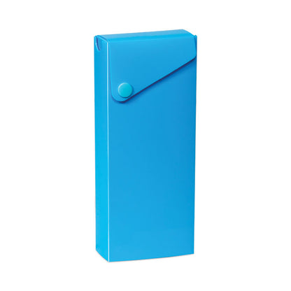Slider Pencil Case, 2.88" x 0.6" x 9.5" to 11.43", Assorted Colors, 24/Carton