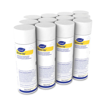 Shine-UpTM/MC Multi-Surface Foaming Polish, Lemon Scent, 15 oz Aerosol Spray, 12/Carton