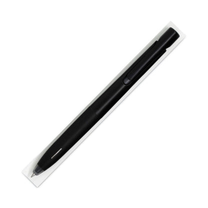bLen Gel Pen, Retractable, Fine 0.7 mm, Black Ink, Black Barrel, Dozen