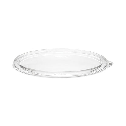 PresentaBowls Clear Flat Lids, 5.4" Diameter x 0.3" h, Plastic, 504/Carton