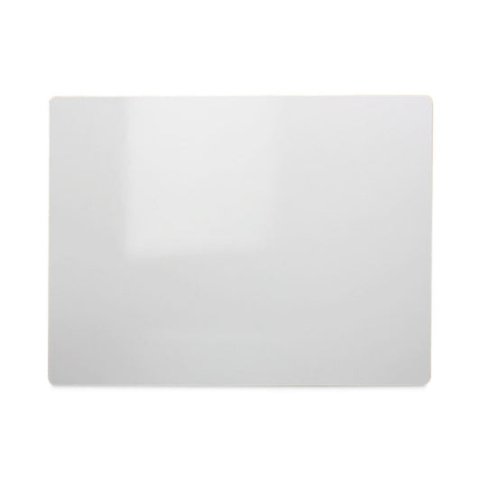Dry Erase Board, 7" x 5", White Surface, 12/Pack