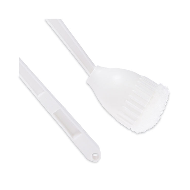 Cone Bowl Mop, 10" Handle, 2" Mop Head, White, 25/Carton