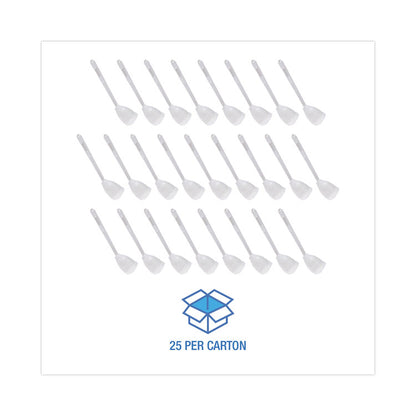 Cone Bowl Mop, 10" Handle, 2" Mop Head, White, 25/Carton