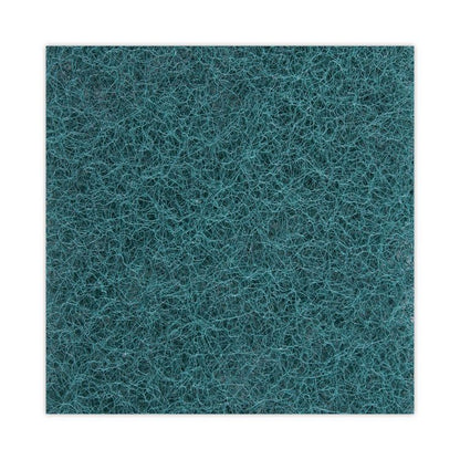 Heavy-Duty Scouring Pad, 6 x 9, Green, 15/Carton
