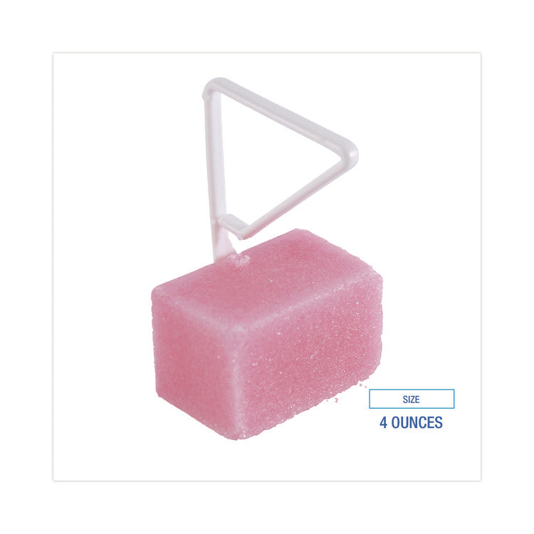 Para Toilet Bowl Deodorizer Block, Cherry Scent, Pink, 4 oz, 12/Box