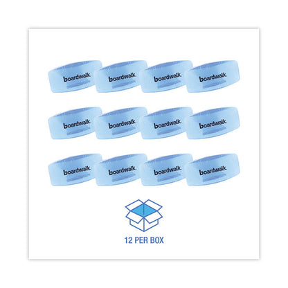 Toilet Bowl Clip, Cotton Blossom Scent, Blue, 12/Box