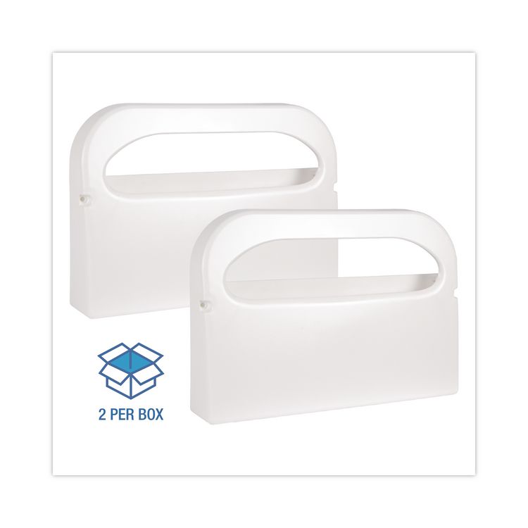 Toilet Seat Cover Dispenser, 16 x 3 x 11.5, White, 2/Box
