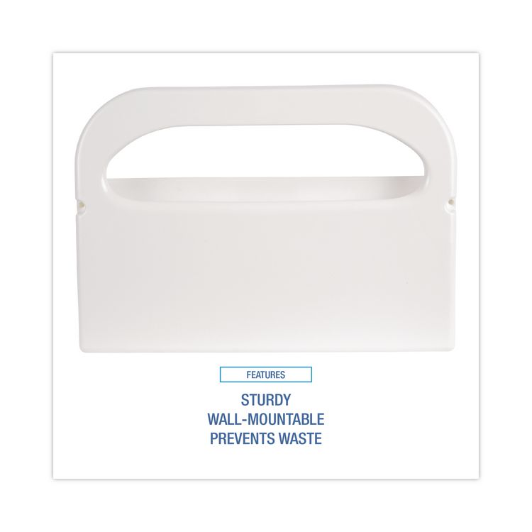 Toilet Seat Cover Dispenser, 16 x 3 x 11.5, White, 2/Box