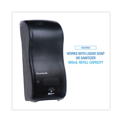 Bulk Fill Soap Dispenser, 900 mL, 5.5 x 4 x 12, Black