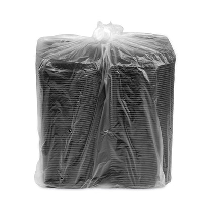 EarthChoice MealMaster Container, 16 oz, 8.12 x 6.5 x 1, Black, Plastic, 252/Carton