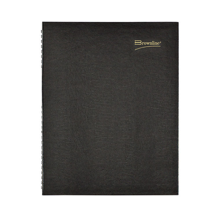 CoilPro 14-Month Ruled Monthly Planner, 11 x 8.5, Black Cover, 14-Month: Dec 2025 to Jan 2027