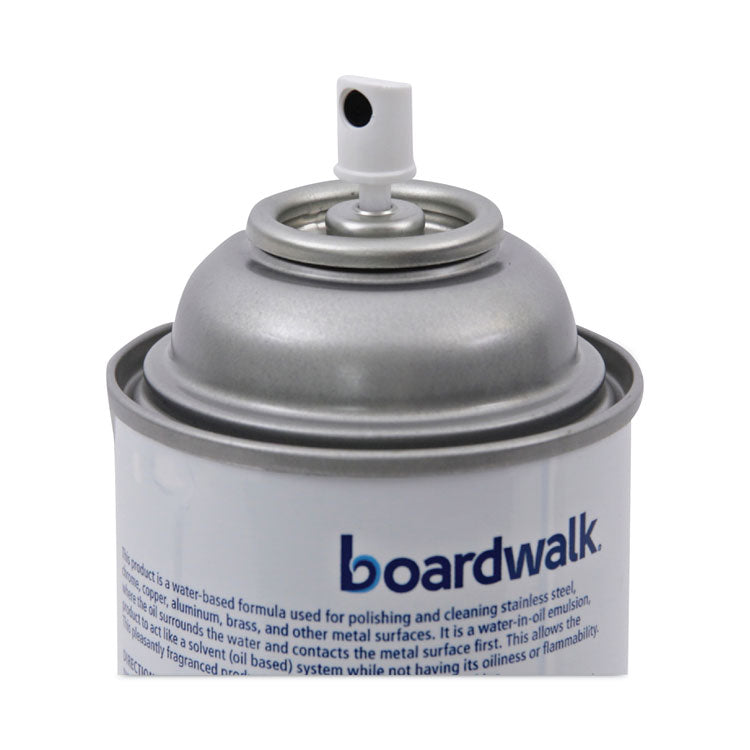 Stainless Steel Cleaner and Polish, Water-in-Oil Based, 18 oz Aerosol Spray, 12/Carton
