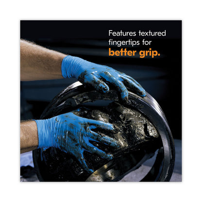 G10 2PRO Nitrile Gloves, Powder-Free, X-Large, 6 mil Thick, 9.5" Long, Blue, 90/Box, 10 Boxes/Carton