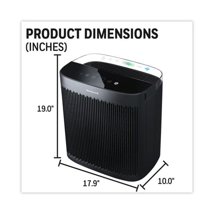 InSight HEPA Air Purifier HPA5200B, 360 sq ft Room Capacity, Black
