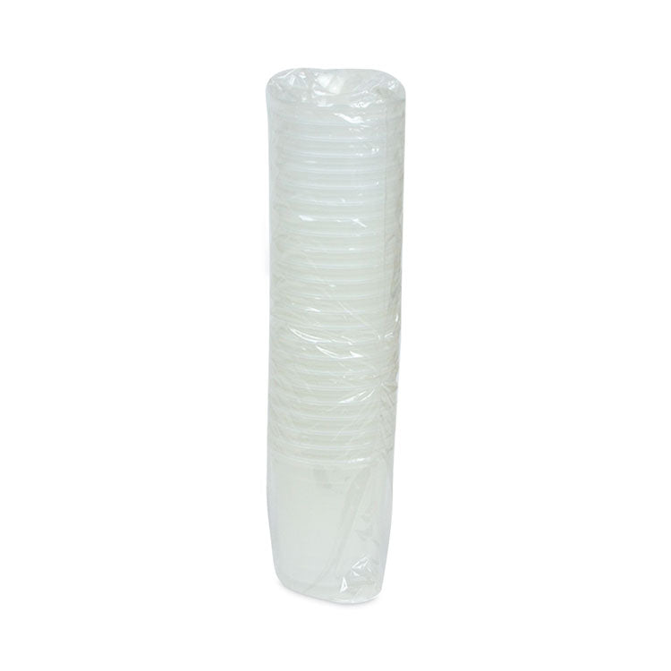 Newspring DELItainer Microwavable Container, 32 oz, 4.6 x 4.6 x 5.6, Natural, Plastic, 480/Carton