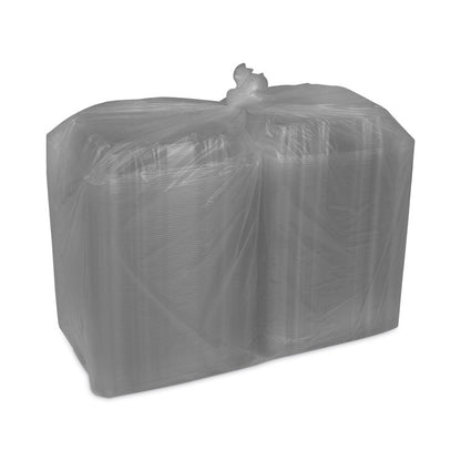 SENSATION SmartLock Hinged Lid Container, 9.2 x 8.9 x 3.1, Clear, Plastic, 200/Carton