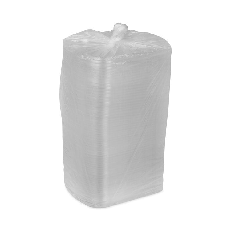ClearView MealMaster Lid with Fog Gard Coating, Medium Flat Lid, 8.12 x 6.5 x 0.37, Clear, Plastic, 252/Carton