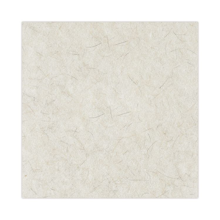 Natural Burnishing Floor Pads, 20" Diameter, White, 5/Carton