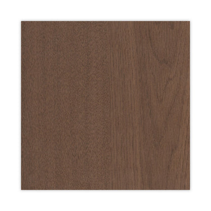 Mod Desk Hutch, 3 Compartments, 72w x 14d x 39.75h, Sepia Walnut