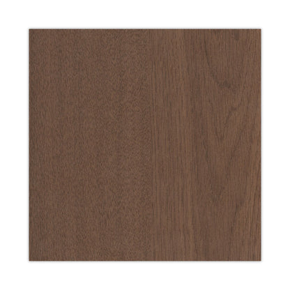 Mod Return Shell, Reversible (Left or Right), 48w x 24d x 29h, Sepia Walnut