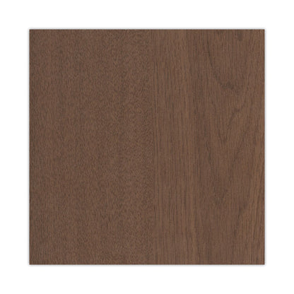 Mod Laminate Doors for 72"W Mod Desk Hutch, 17.86 x 14.82, Sepia Walnut 2/Carton
