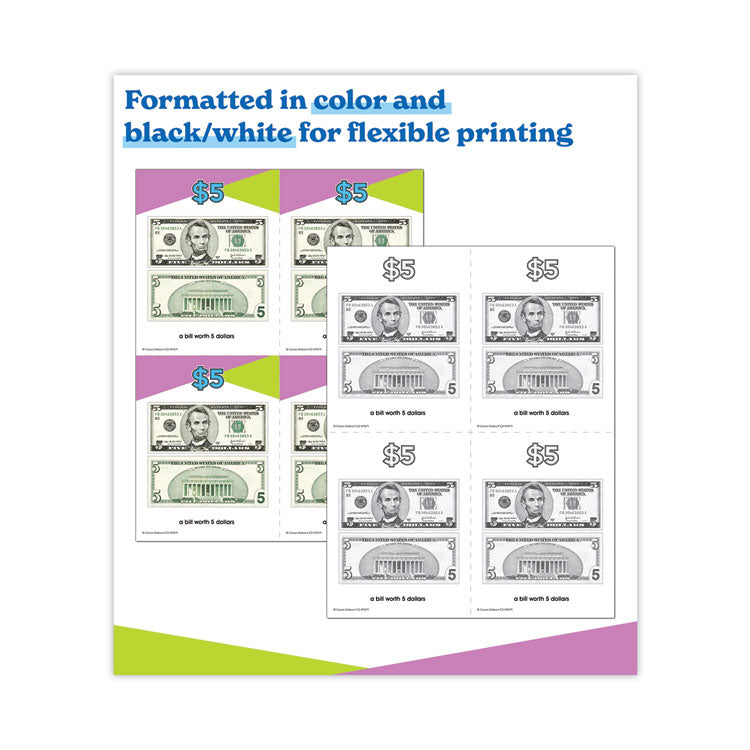 In a Flash USB, US Money, Grades 1 to 3, 229 Pages