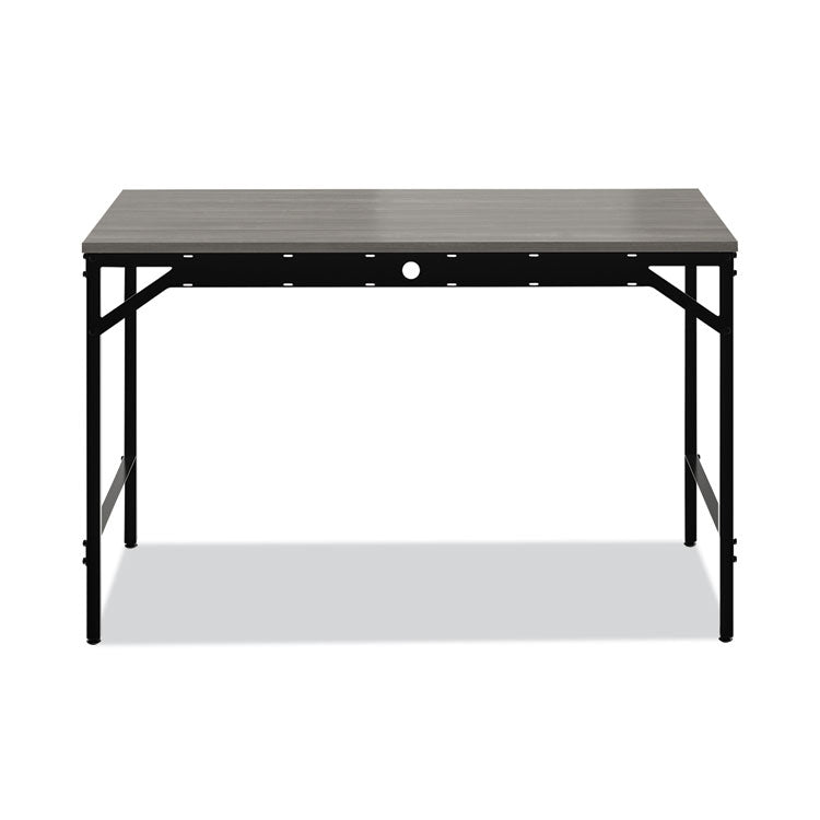 Simple Work Desk, 45.5" x 23.5" x 29.5", Gray