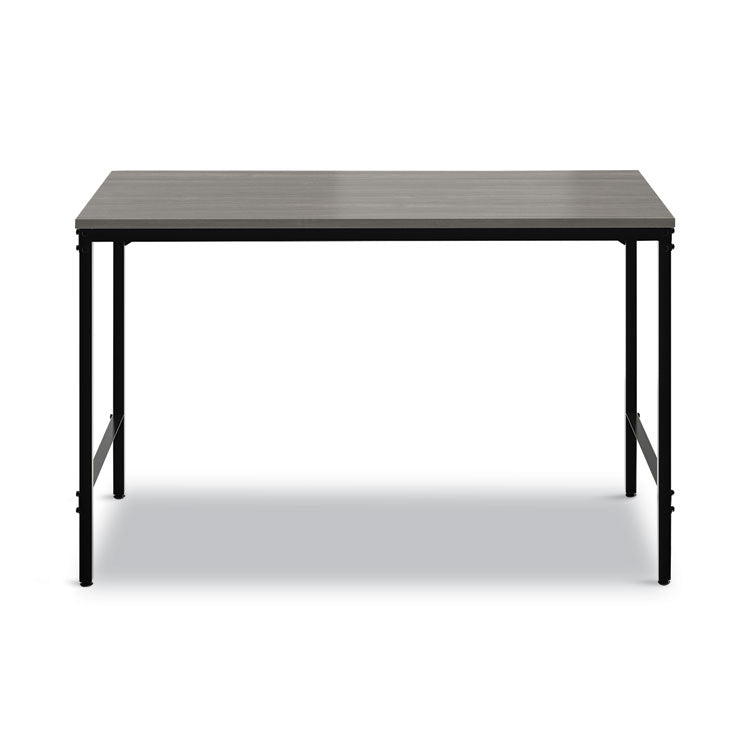 Simple Work Desk, 45.5" x 23.5" x 29.5", Gray