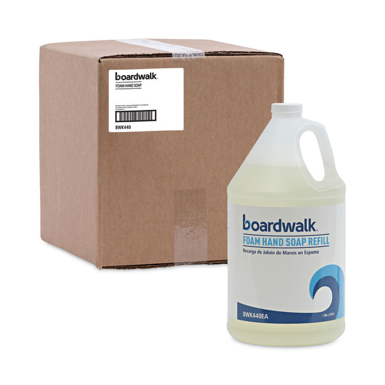 Foaming Hand Soap Refill, Herbal Mint Scent, 1 gal, 4/Carton