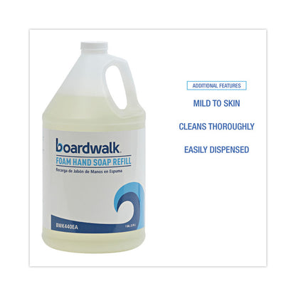 Foaming Hand Soap Refill, Herbal Mint Scent, 1 gal, 4/Carton