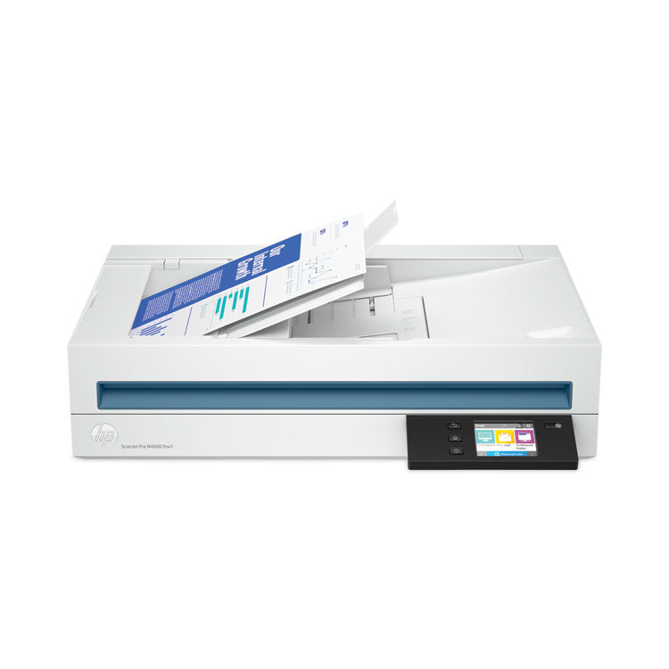 ScanJet Pro N4600, 1200 dpi Optical Resolution, 100-Sheet Duplex Auto Document Feeder