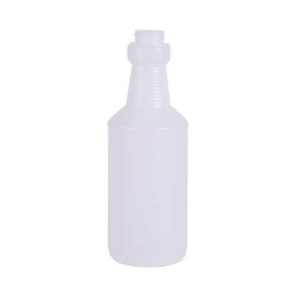 Easy-Grip Plastic Spray Bottle, 16 oz, Clear, 24/Carton