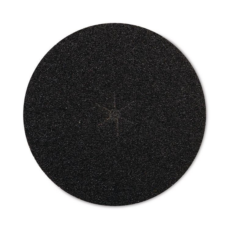 Resinite Floor Surfacing Disc, 7" Diameter, Black, 300/Carton