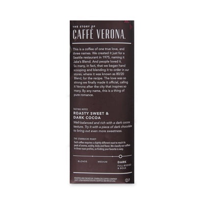 Coffee, Caffe Verona, 2.5 oz Packet, 18/Box