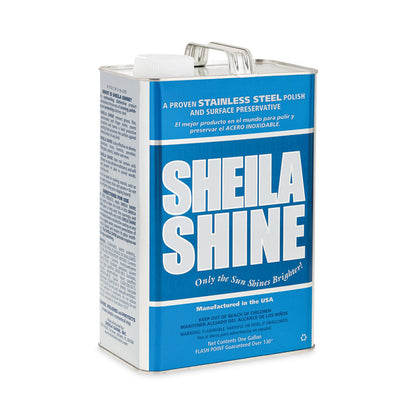Stainless Steel Cleaner and Polish, 1 gal Can, 4/Carton