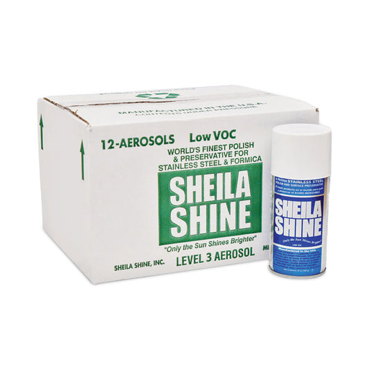 Low VOC Stainless Steel Cleaner and Polish, 10 oz Spray Can (Each)