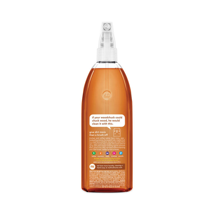 Daily Wood Cleaner, Almond Scent, 28 oz Spray Bottle, 8/Carton