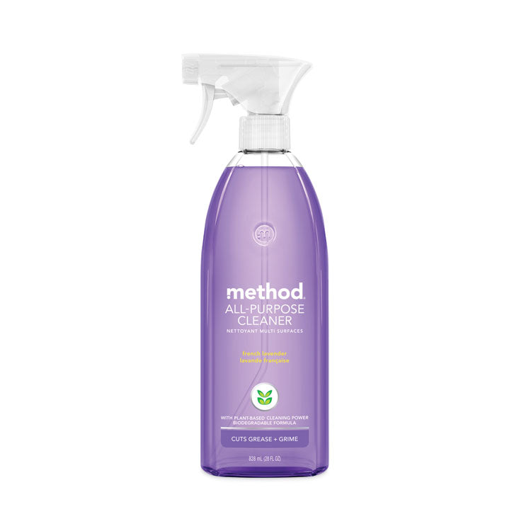 All-Purpose Cleaner, French Lavender Scent, 28 oz Spray Bottle