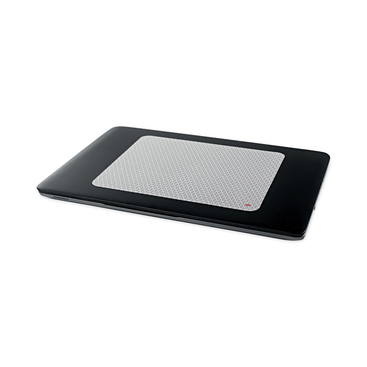 Precise Battery-Saving Mouse Pad with Nonskid Repositionable Adhesive Back, 8.5 x 7, Bitmap Design