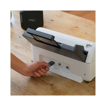ADS-3100 High-Speed Desktop Scanner, 600 dpi Optical Resolution, 60-Sheet Auto Doucment Feeder