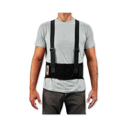 ProFlex 1625 Elastic Back Support Brace, 2X-Large, 42" to 46" Waist, Black