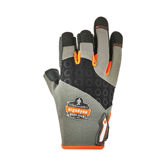 ProFlex 720 Heavy-Duty Framing Gloves, 9" Long, 2X-Large, Gray, Pair