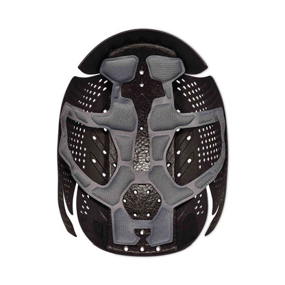 Skullerz 8955 Lightweight Bump Cap Hat, Micro Front Brim, 3X-Small to Large (Up to 7.5), 0.01" Insert, Black